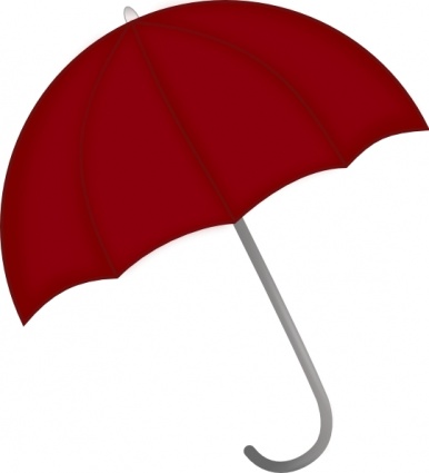 386x425 Free Download Of Red Umbrella Clip Art Vector Graphic