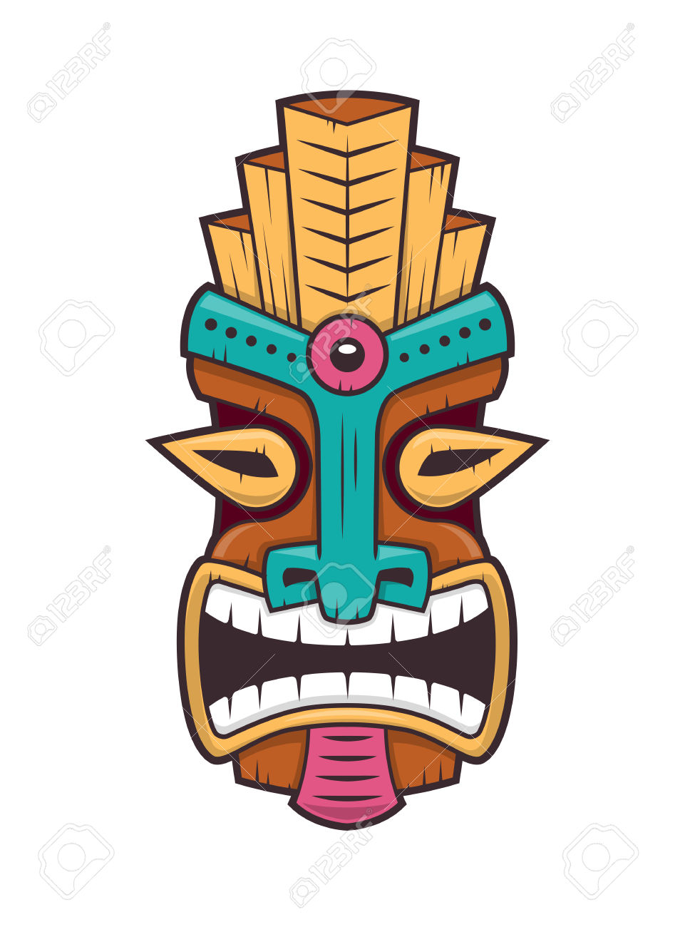 975x1300 Polynesia Clipart Mask