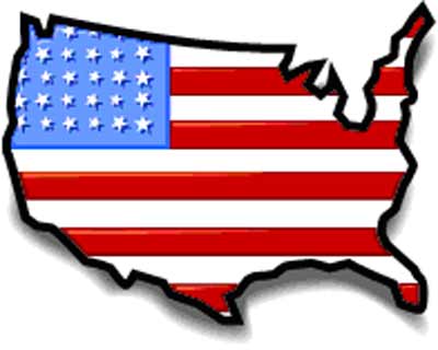 400x320 United States Map Clipart Clipartlook