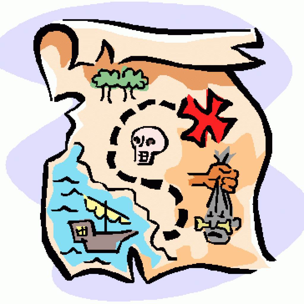 1024x1024 Treasure Map Clipart Monkey Clipart