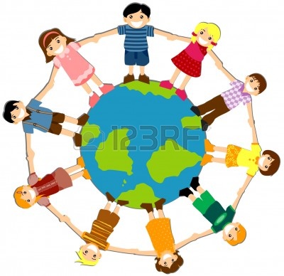 400x388 Children Around The World Clipart Clipart Panda