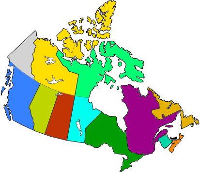 413x355 Download Map Of Canada Test Major Tourist Attractions Maps