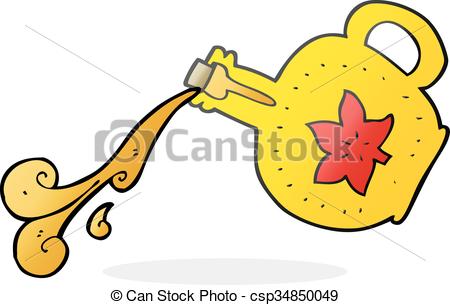 450x305 Freehand Drawn Cartoon Maple Syrup Eps Vector