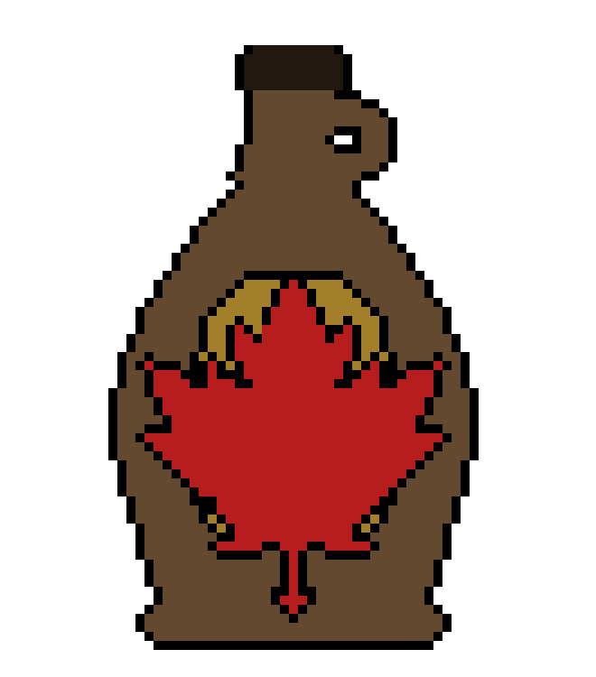 660x750 Maple Syrup Pixel Art Maker