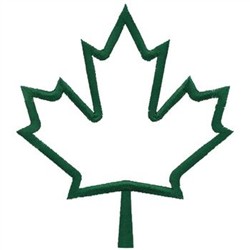 250x250 Maple Leaf Outline Clipart 8