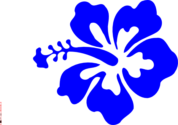 600x424 Hawaiian Flowers Clip Art