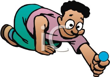 350x246 Young Boy Shooting A Marble