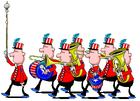 280x202 4th Of July Parade Independence Day Free Clip Art