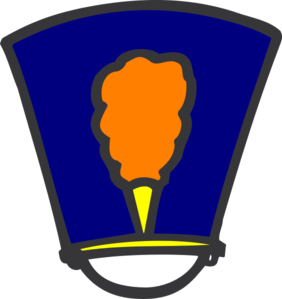 282x299 Marching Band Hat Clip Art