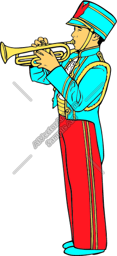 230x500 Bandmember Clipart And Vectorart Sports