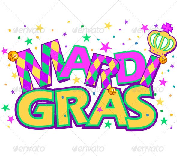 590x522 Mardi Gras Mardi Gras And Type Treatments