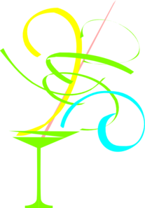 207x297 Green Margarita Clip Art