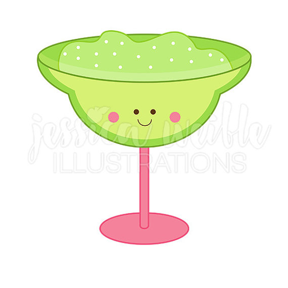 570x570 Kawaii Margarita Cute Digital Clipart Margarita Clip Art