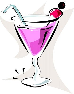 313x400 Ideal Margarita Glass Clip Art