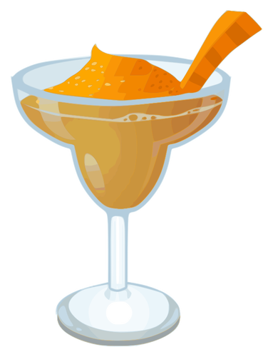 383x500 Carrot Margarita Cocktail Vector Graphics Public Domain Vectors
