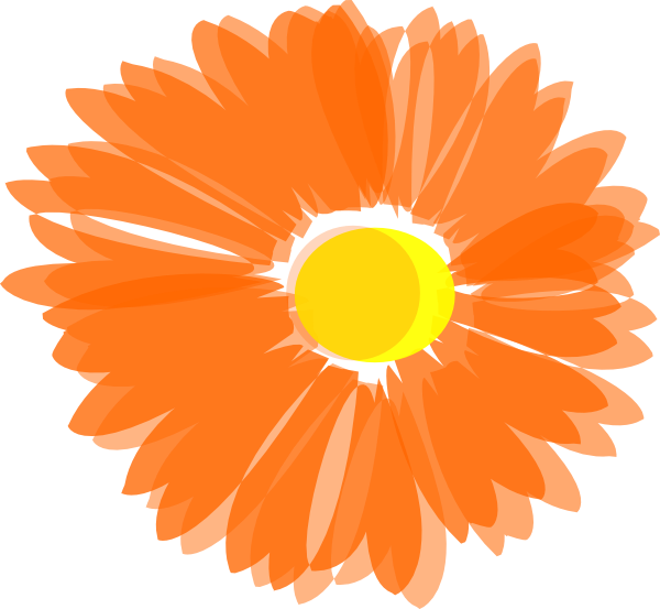 600x553 Flower 25 Clip Art