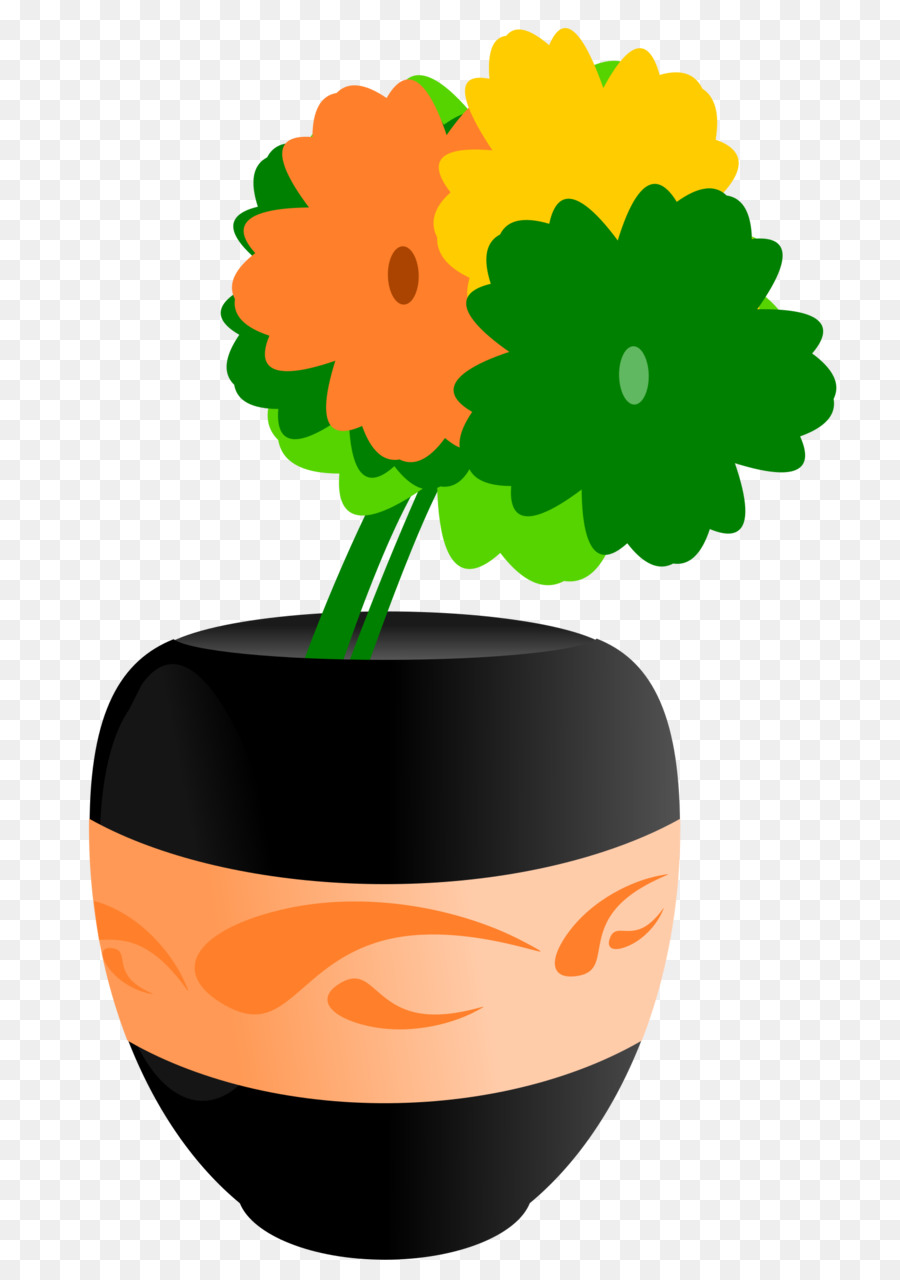 900x1280 Vase Flower Clip Art