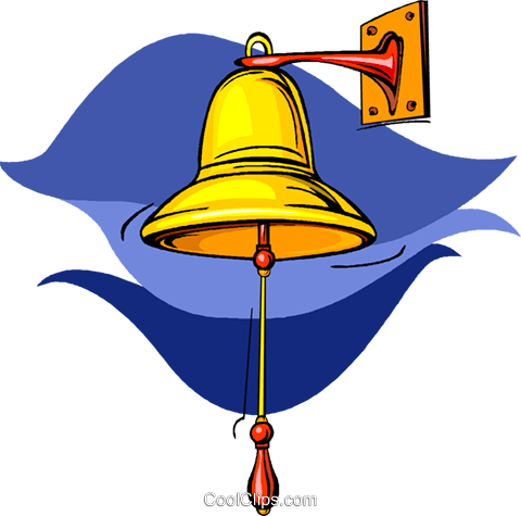 480x475 Mariner's Bell Royalty Free Vector Clip Art Illustration Vc009072