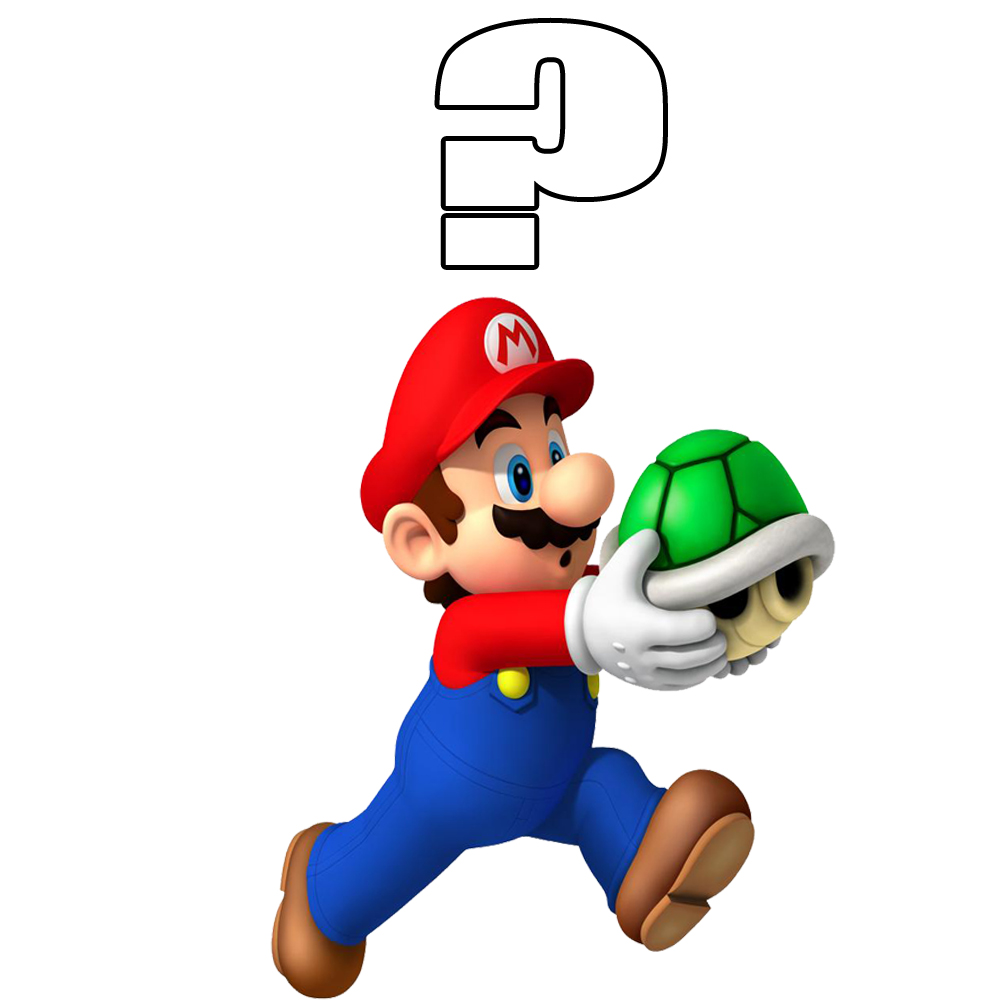 1000x1000 Mario Brothers Line Clipart