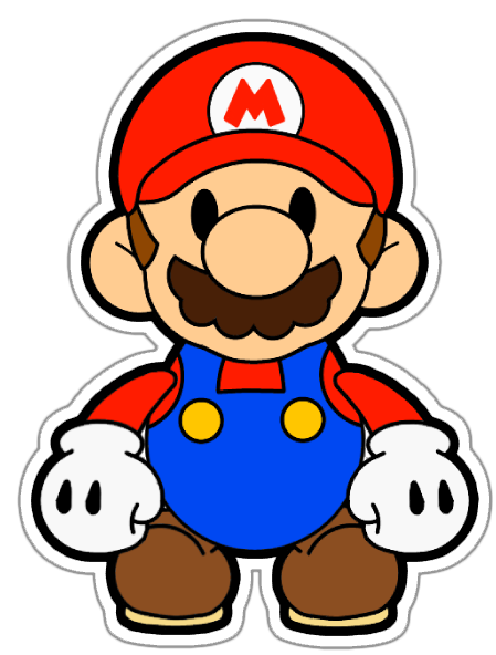 449x592 Collection Of Paper Mario Clipart High Quality, Free