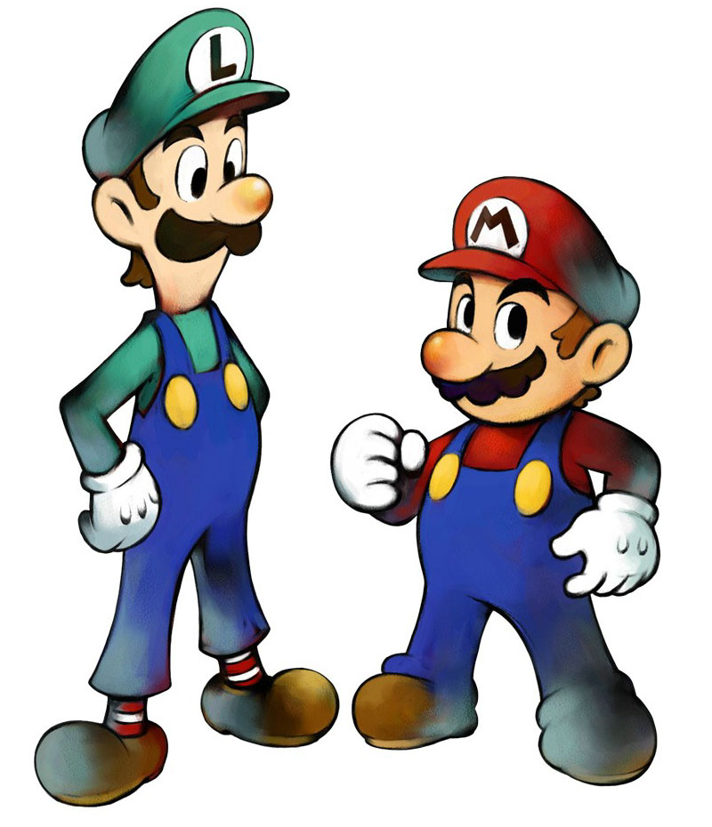 800x930 Luigi Amp Mario