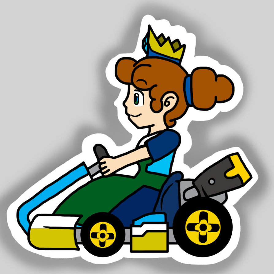 894x894 Mario Kart 8 Roiality Stamp By Roiality
