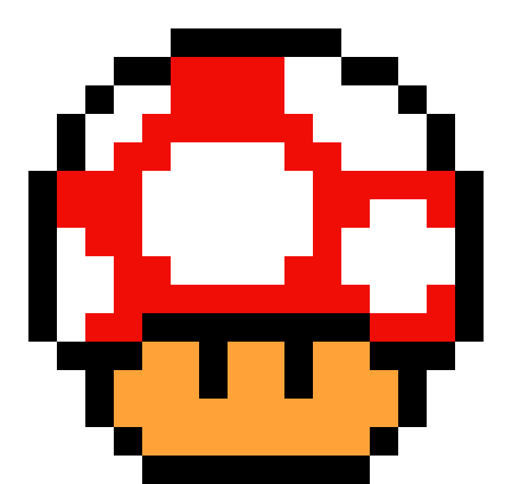 720x680 Mario Mushroom Pixel Art Maker