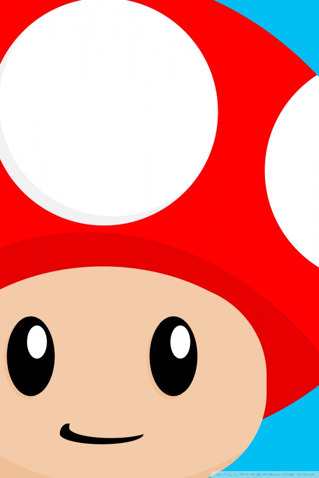 640x960 Mario Mushroom 4k Hd Desktop Wallpaper For 4k Ultra Hd Tv