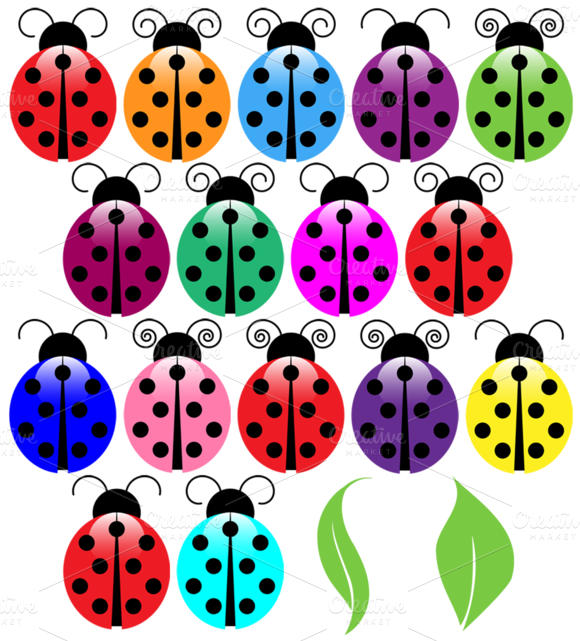 580x641 Ladybugs Vectors And Clipart Ladybird, Creative And Clip Art