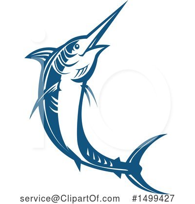 400x420 Marlin Clipart