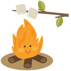 236x236 Roasting Marshmallow Clip Art