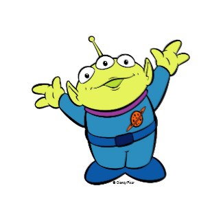 325x325 Toy Story Alien Clipart