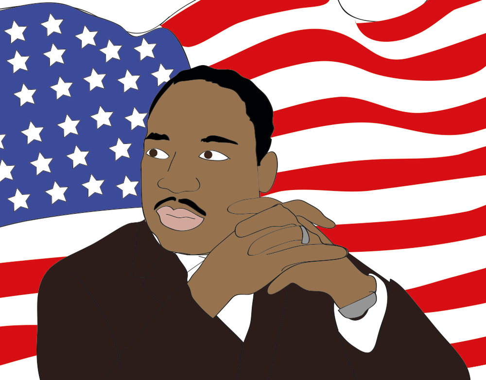 1000x782 Martin Luther King Jr Day Drawn For You