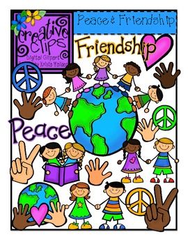 270x350 Peace And Friendship {Creative Clips Digital Clipart} King Jr