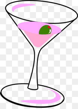 260x360 Martini Cocktail Glass Vodka Clip Art