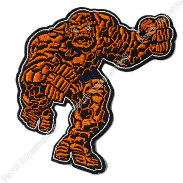 640x640 3.5 The Thing Patch 61 Variant Fantastic Four 4 Avengers Marvel