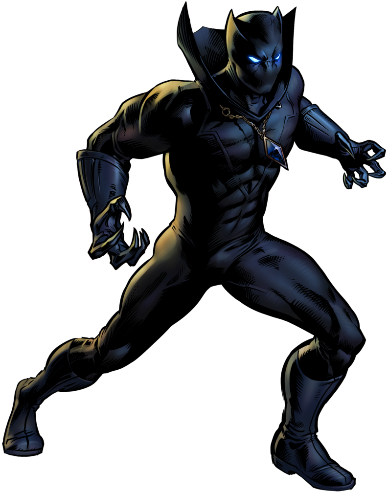 793x1008 Black Panther Clipart Group