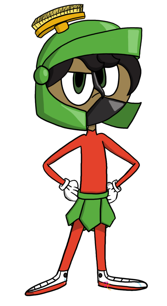 661x1208 Lt Humanized Marvin The Martian By Zootycutie