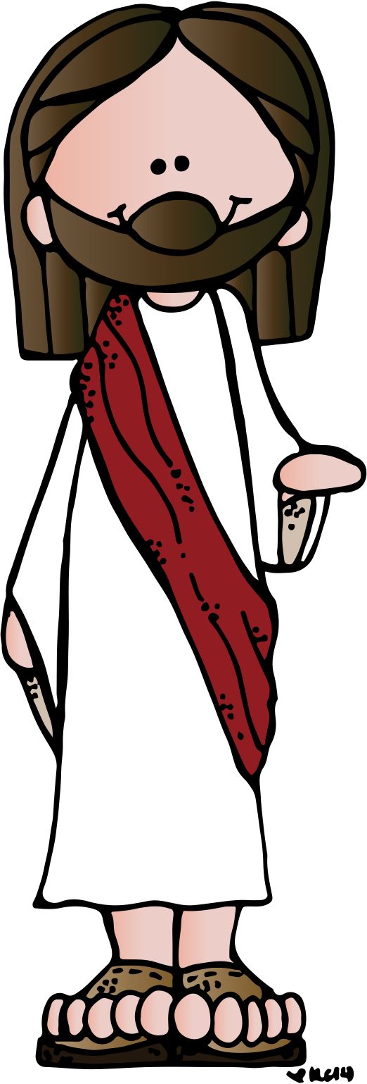 522x1539 Melonheadz Mary With Jesus Clipart