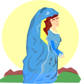 285x297 Mary The Mother Of God Clip Art