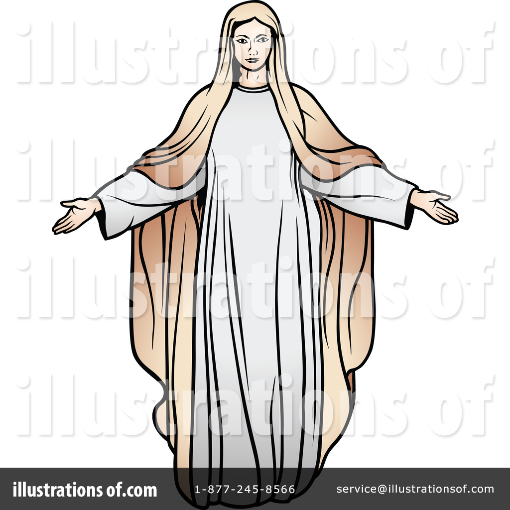 1024x1024 Virgin Mary Clipart