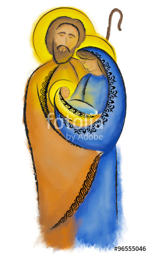 Mary Joseph And Jesus Clipart at GetDrawings | Free download