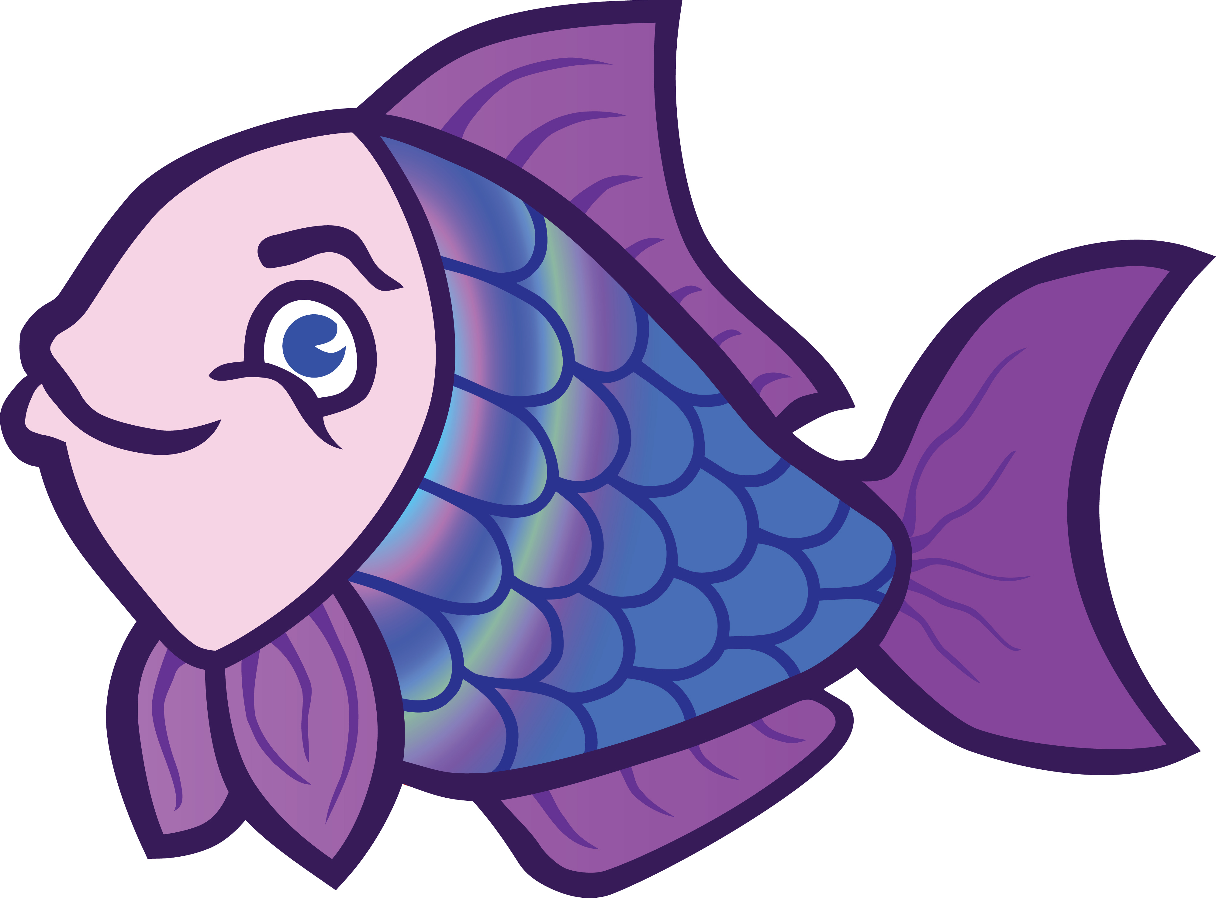 4000x2954 Free Clipart Of A Fish