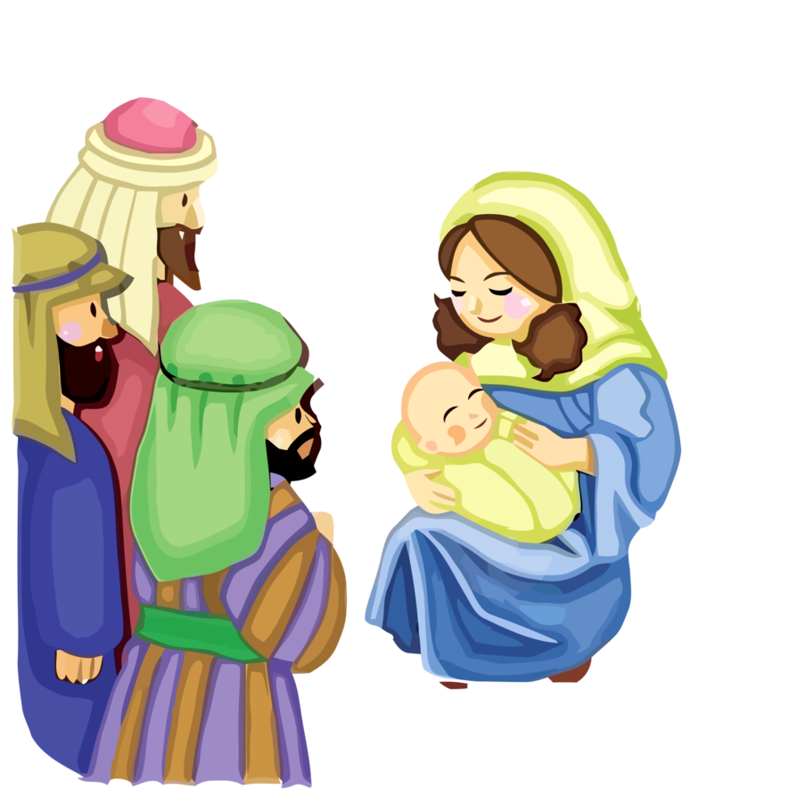 894x894 Jesus And Mother Mary Vector 156 By Minayoussefsaleb