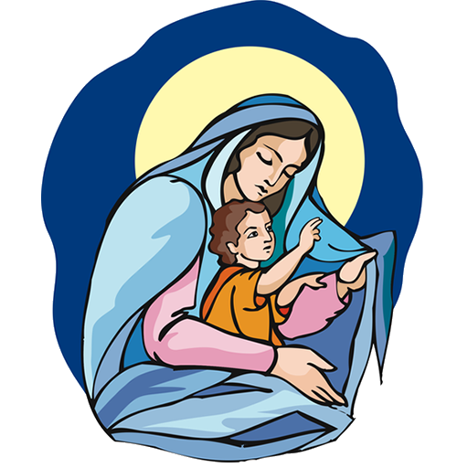 Mary Mother Of Jesus Clipart at GetDrawings | Free download