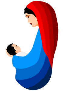 211x300 589 Religious Clip Art Jesus Mary Magdalene Public Domain Vectors