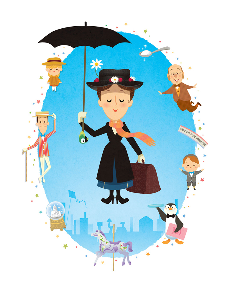 800x982 Mary Poppins A Tribute To Mary Poppins! Jerrod Maruyama