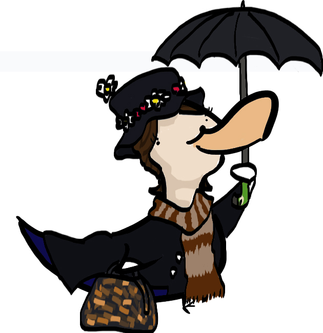 630x650 Mary Poppins Duck By Sicksikmans