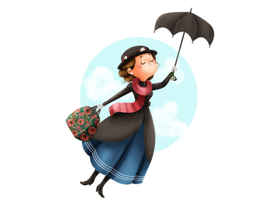 400x300 Mary Poppins Umbrella By Marta