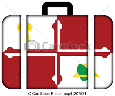 450x376 Flag Of Howard County, Maryland, Usa. Suitcase Icon, Travel